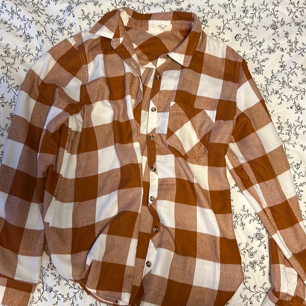 NWOT Maurice’s flannel